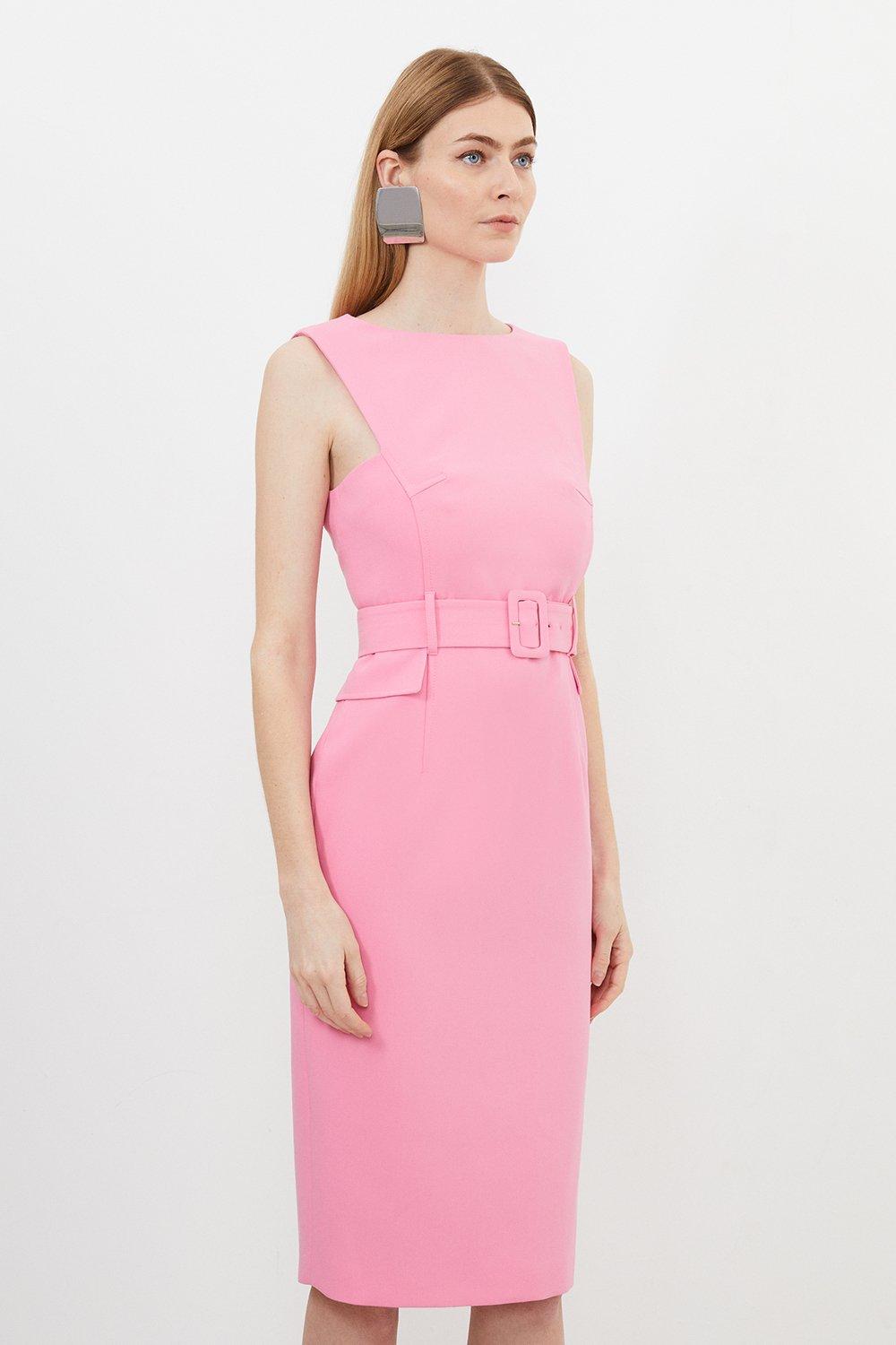 Miss selfridge pink top dress